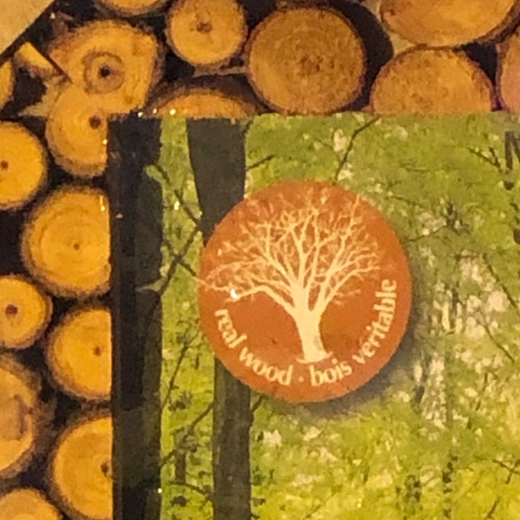 Vintage New Old Stock 5x7 Frameworks real branch slices frame - Picture 4 of 7